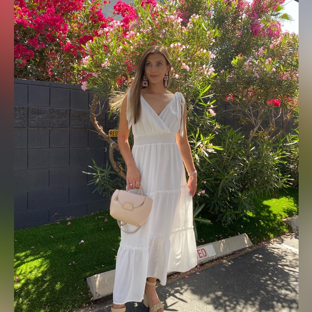 white sundress | SMALL